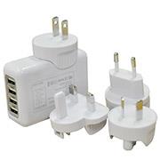 Multi-nation Travel Adapter with USB Charger